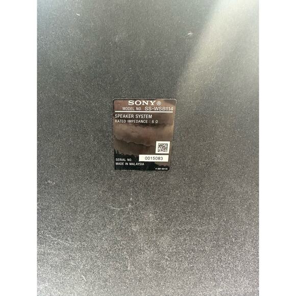 Sony Surround Sound System 5 Speakers & Subwoofer SS-TSB118 & SS-WSB114 - Picture 5 of 6
